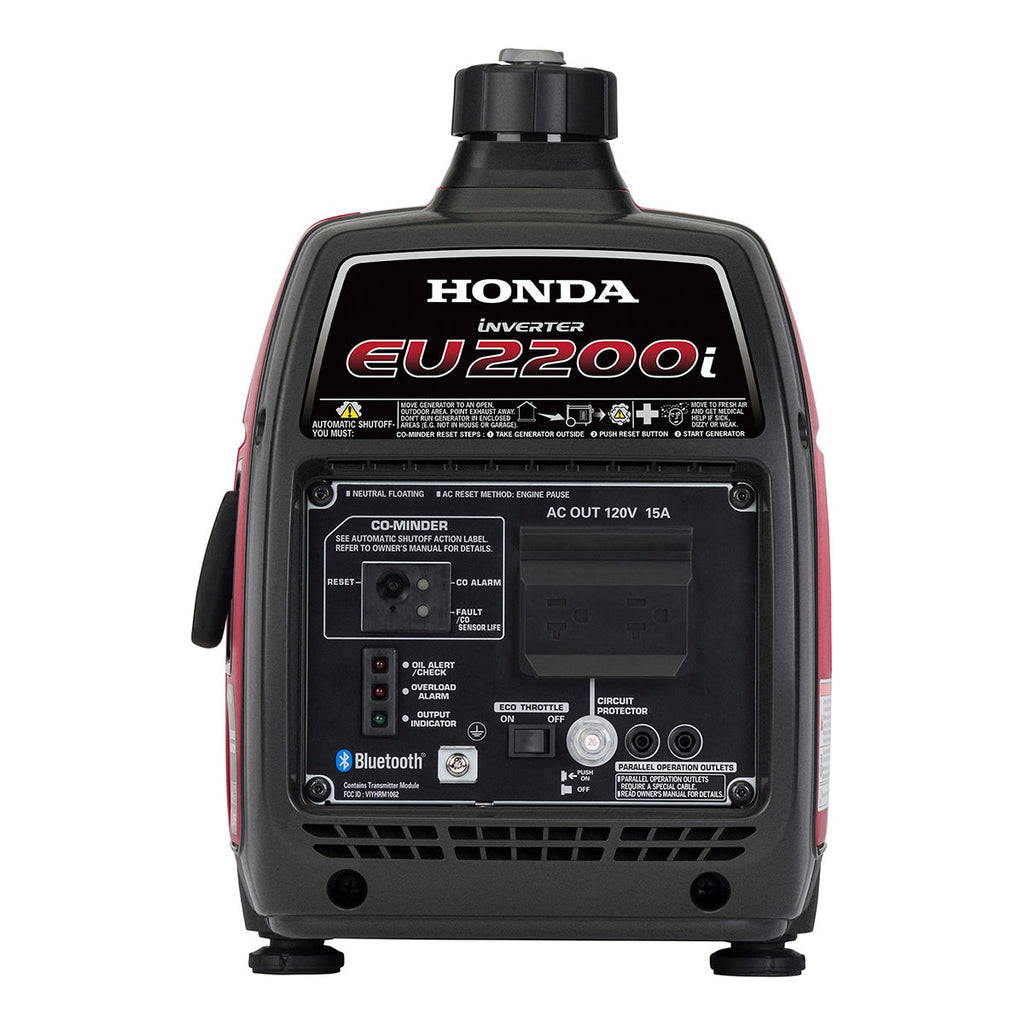 Honda EU2200i 2200 watt 120V inverter generator with CO-MINDER™