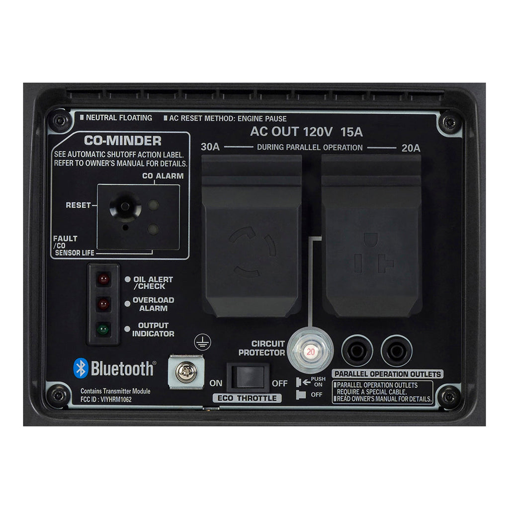 Honda EU2200i Companion 2200 watt 120V inverter generator with CO-MINDER™