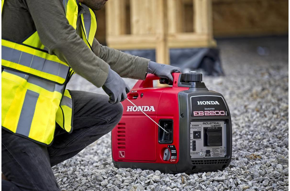Honda EB2200i 2200 watt 120V industrial generator with CO-MINDER™