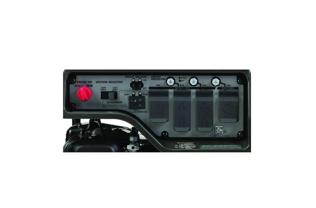 Honda EG4000 4000 watt 120/240V generator with CO-MINDER™