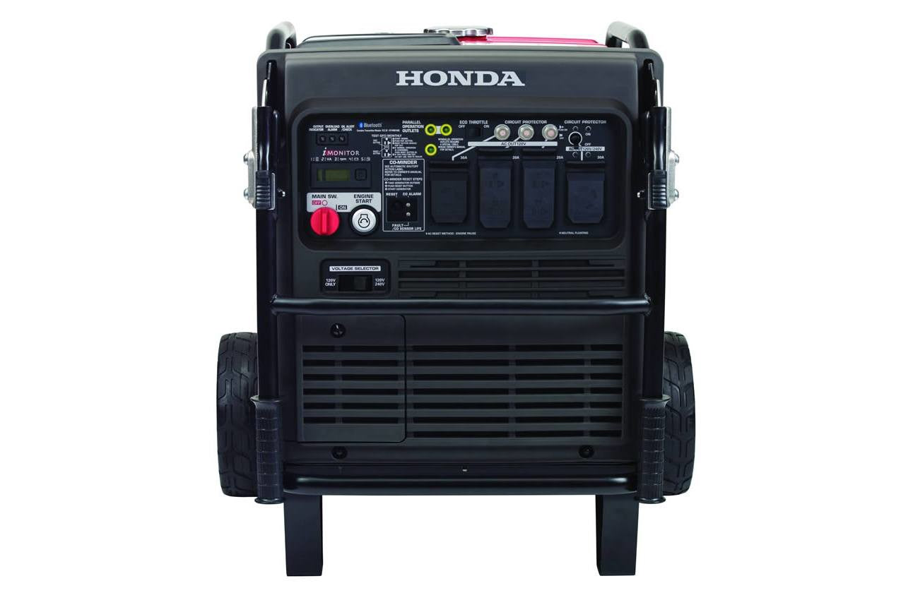 Honda EU7000iS 7000 watt 120/240V inverter generator with CO-MINDER™
