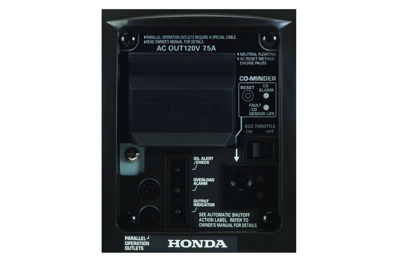 Honda EU1000i 1000 watt 120V inverter generator with CO-MINDER™